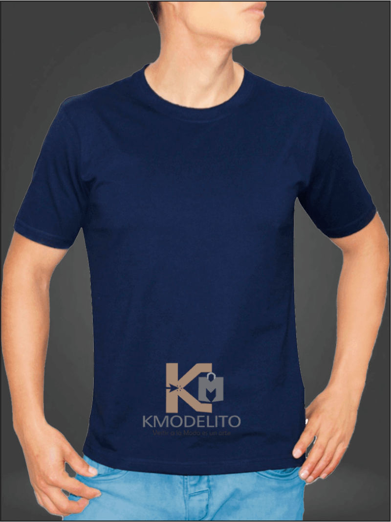 Polos para hombre azul marino Polo Hombre Azul Marino 100% Algodón Reactivo Compactado