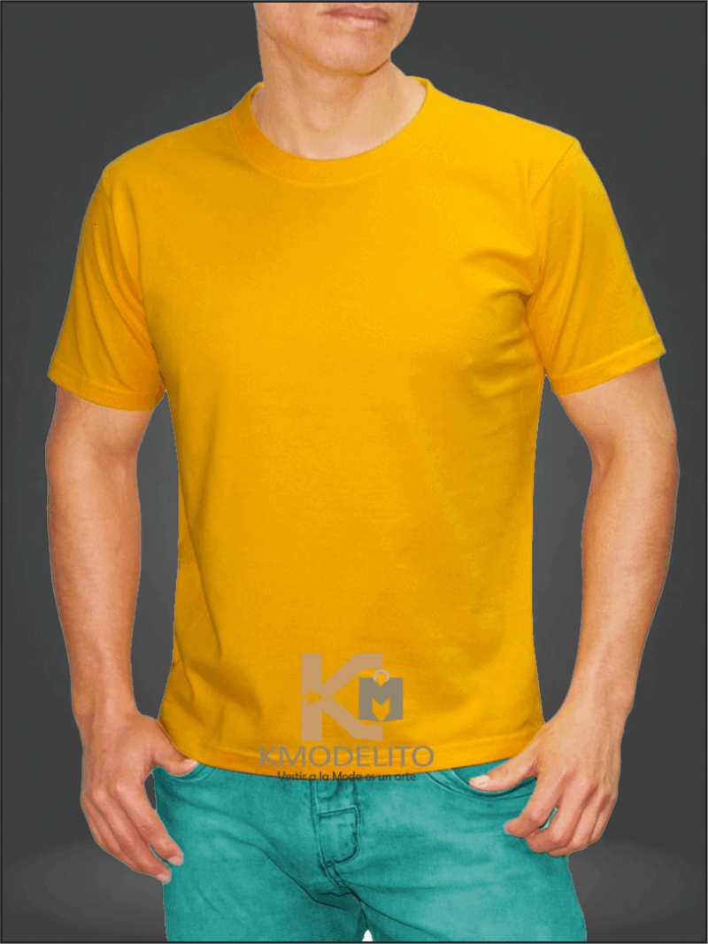 polos para hombre amarillo oro Polo Hombre Amarillo Oro 100% Algodón Reactivo Compactado