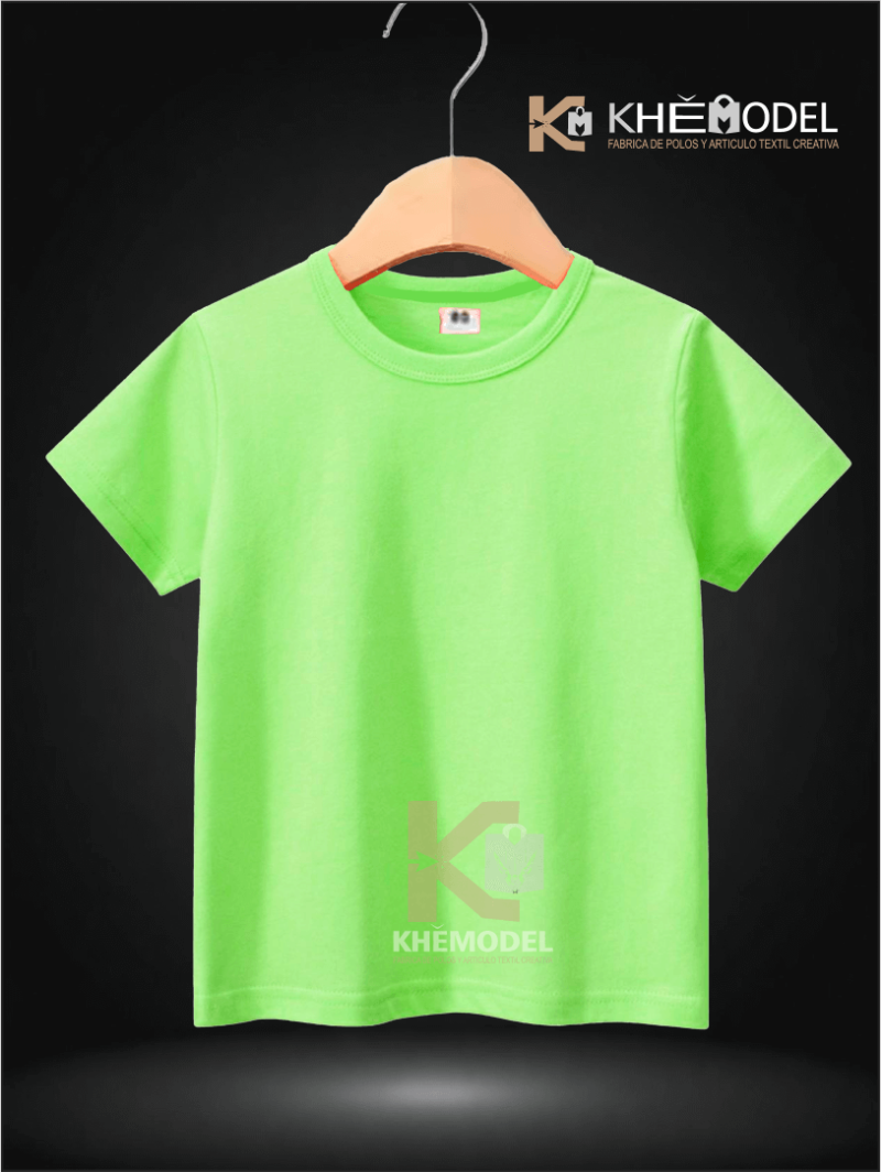 Polo-niño-verde-manzana (1) Polos Niños Verde Manzana 100% Algodón Reactivo Compactado