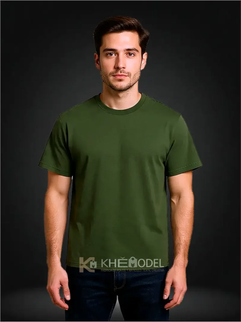 Clásico Verde Militar 100% Algodón reactivo 20/1 Clásico Verde Militar 100% Algodón reactivo 20/1